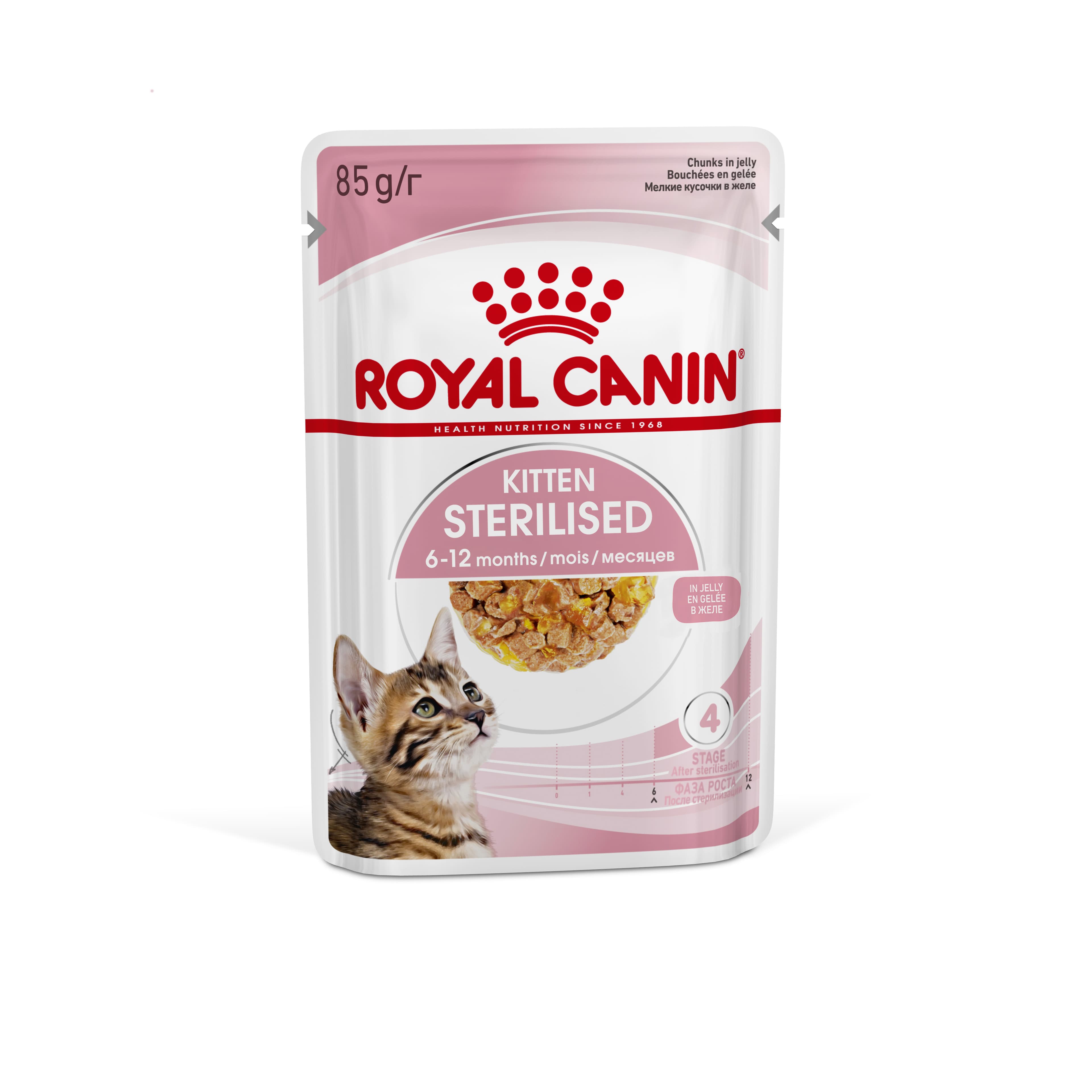 Royal Canin Kitten Sterilised в желе 85гр