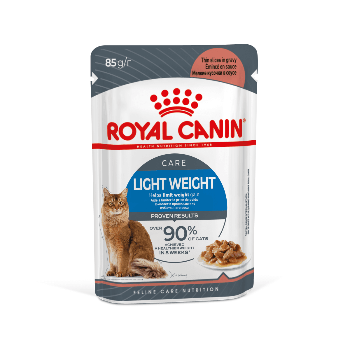 Royal Canin Light Weight Care кусочки в соусе 85гр