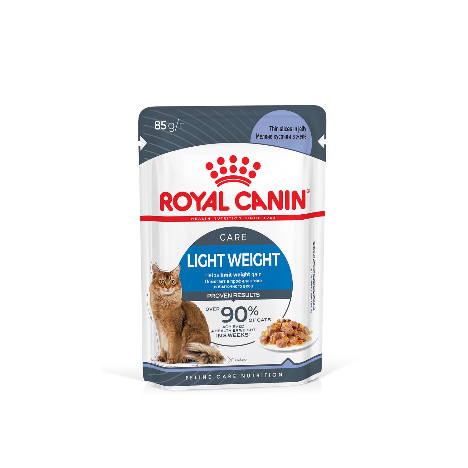 Royal Canin Light Weight Care кусочки в желе 85гр